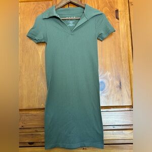 Collar Mini Dress